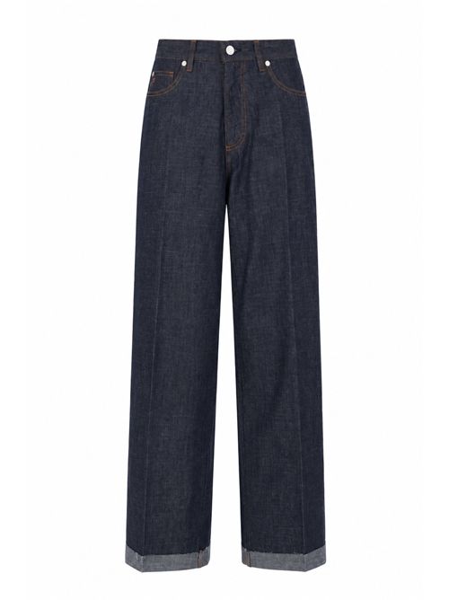 Pantalone Dora in denim con piega Nine in the morning | 9SS26 DAA09RAW